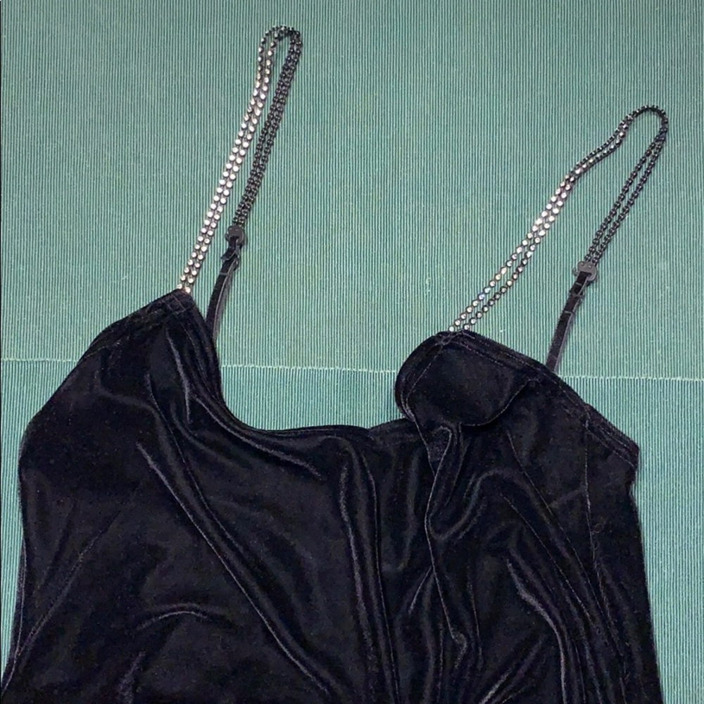 August Silk Velvet Dress